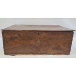 18th century elm box / trunk