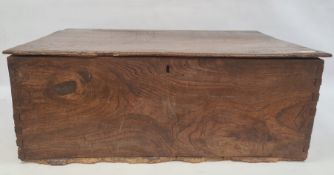 18th century elm box / trunk