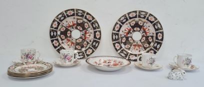 Royal Crown Derby Imari coloured dish, marked A720 to base, set of four Royal Crown Derby Imari