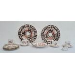 Royal Crown Derby Imari coloured dish, marked A720 to base, set of four Royal Crown Derby Imari