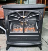 Electric wood burner style stove