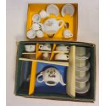 Child's tea-set, boxed and another, boxed (2)