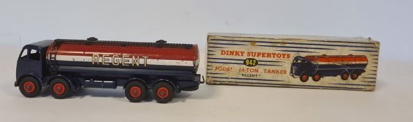 Dinky Supertoys 942 Foden 14-ton tanker 'Regent', boxed