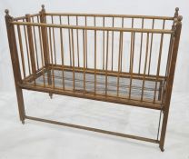 Vintage folding child's cot