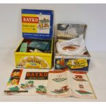 Quantity of Brickplayer in biscuit tin and a Bayko building outfit  (2 boxes)