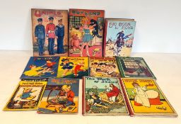 Quantity of Toyland tracing books, Big Book for Boys, Single Knock and Other Stories, Come Bedtime