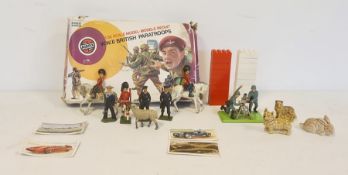 Quantity of Lego, Airfix World War II  British para-troops, boxed, model soldiers, cigarette