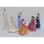 Leonardo Collection figure, Royal Staffordshire 'Autumn' figure limited edition, Royal Worcester