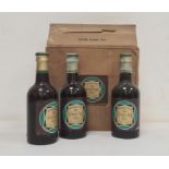 Three bottles of Charringtons Bi-centenary ale 1757-1957 in original box