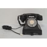 GPO black bakelite telephone