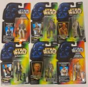 Star Wars Kenner model of Hans Solo from Collection One, in original packaging and five more (6)