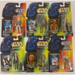 Star Wars Kenner model of Hans Solo from Collection One, in original packaging and five more (6)