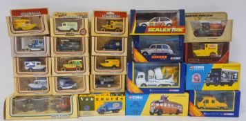 Models of Days Gone By Lledo, Hot Wheels, Corgi Classics, etc (2 boxes)