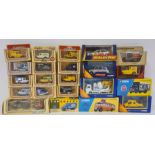 Models of Days Gone By Lledo, Hot Wheels, Corgi Classics, etc (2 boxes)