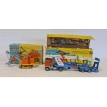 Corgi Major Toys 1138 car transporter with Ford tilt cab 'H' series tractor, boxed and a Corgi Major