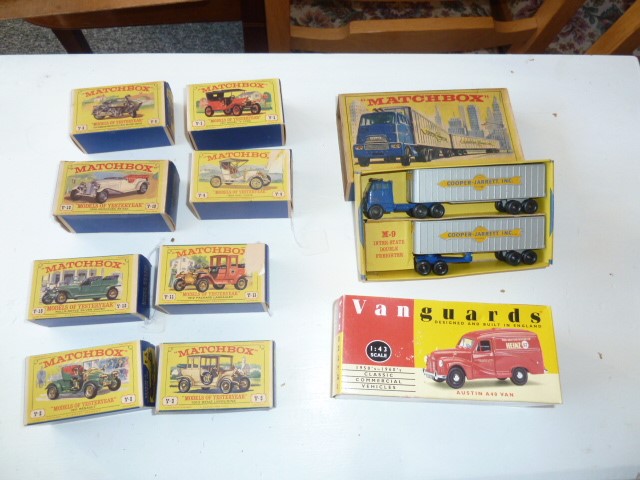 Quantity of Matchbox model vehicles, boxed, Corgi Toys "Ford Cortina Super estate Car No. 491", - Image 2 of 4