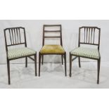 Six assorted 20th century dining chairs (6)