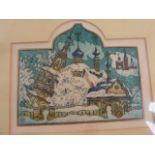 Svetlana Zovanova (Russian school)  Limited edition print  Winter scene, monogrammed lower left,