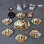 A collection of 20th century porcelain and ceramics to include a Royal doulton figure 'summers day',