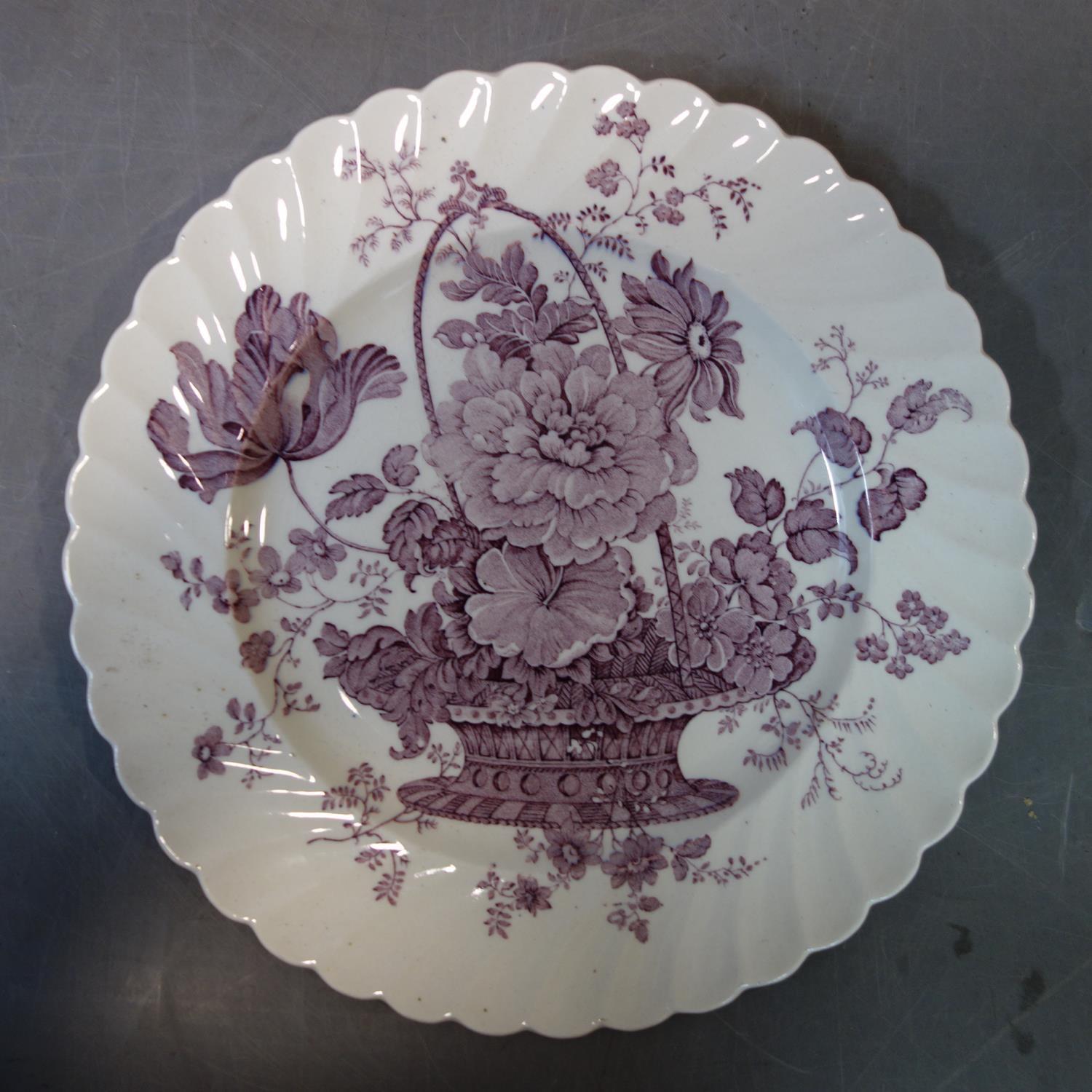 A collection of 19th century and later porcelain and ceramic to include a Brownfield plate, Clarrice - Image 2 of 4