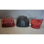 Three Bottega Veneta handbags