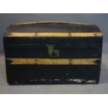 An antique Joel & Penman trunk, H.43 W.68 D.41cm