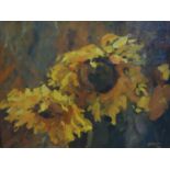 Loren Stout 1891-1942, still life, oil on canvas, 41 x 48cm