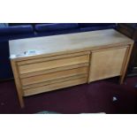 A contemporary oak 'Massello' sideboard by Habitat, H.74 W.156 D.51cm