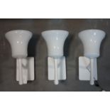 A set of 3 Italian wall lights by Contardi