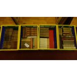 A collection of approximately 80 antique German books in three crates