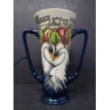 A limited edition Moorcroft 'Royal House of Windsor' Prince George Loving Cup, number 78/150, H.16cm