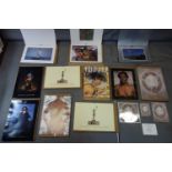 A collection of 11 vintage Pirelli calendars, comprising 1985-1993, with an embossed 1988 edition, a