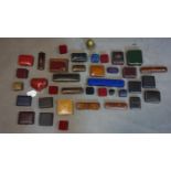 A large collection of various jewellery boxes (qty)