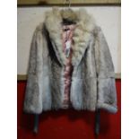A ladies vintage fox fur coat, H.70cm