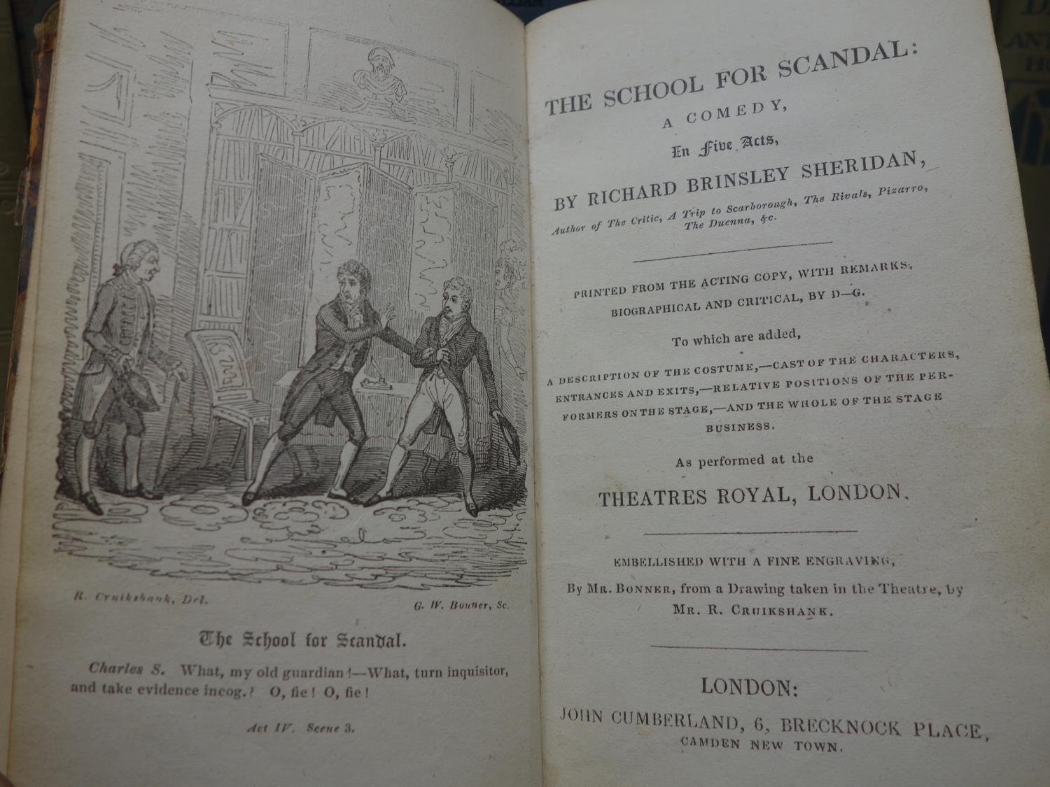 A collection of 11 books to include Shakespeare, Dickens and the school for scandal by Richerd - Image 2 of 2