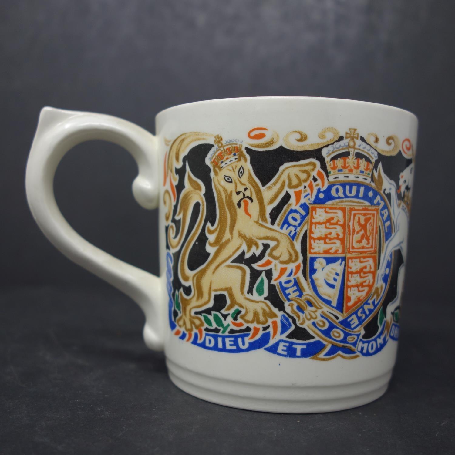 Two Laura Knight coronation mugs for Edward VIII, 1 with certificate - Image 3 of 4