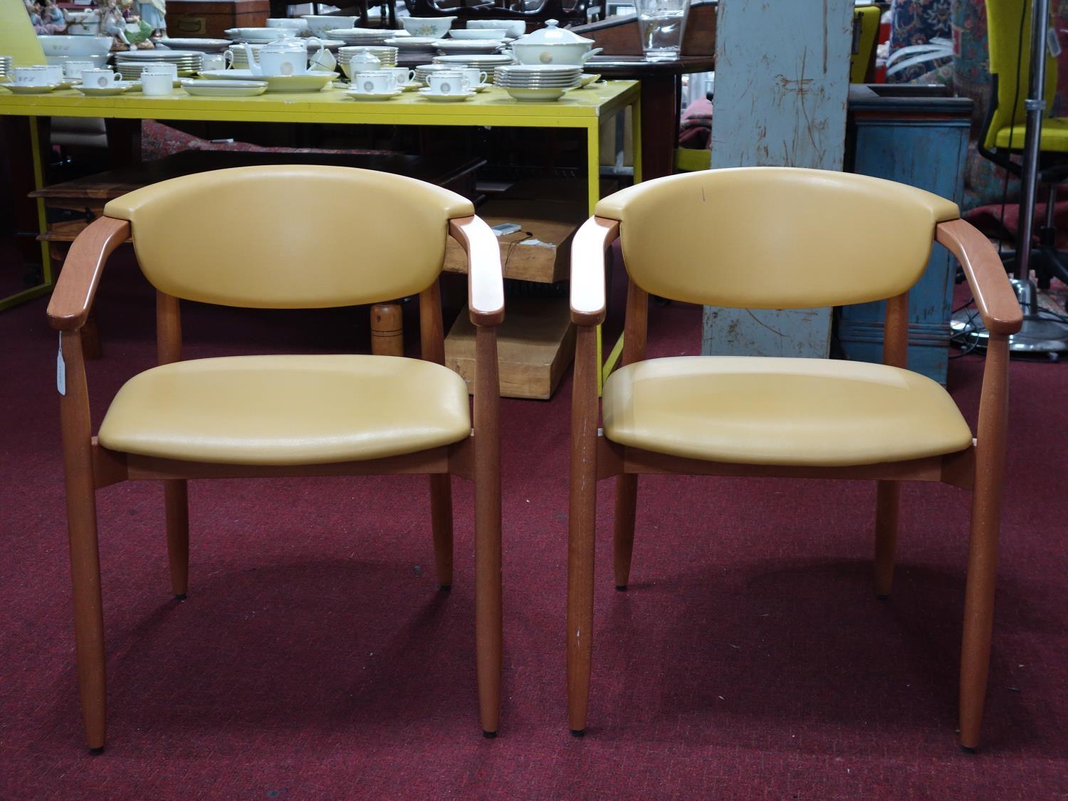 A set of 10 Kai Kristiansen style dining chairs - Image 2 of 3