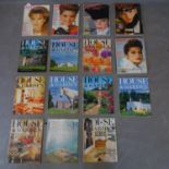 A collection of 10 vintage 1965 Home and Garden magazines, together with 5 vintage 1982 Harpers &