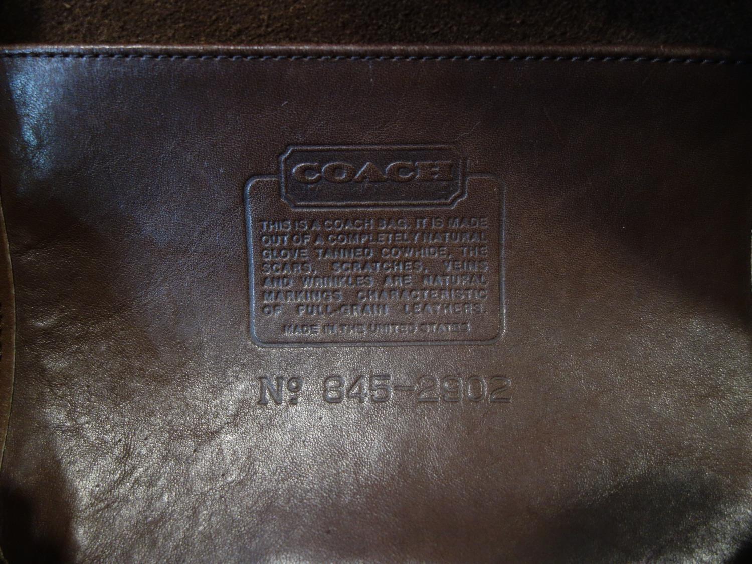 Two Coach leather handbags - Image 3 of 3