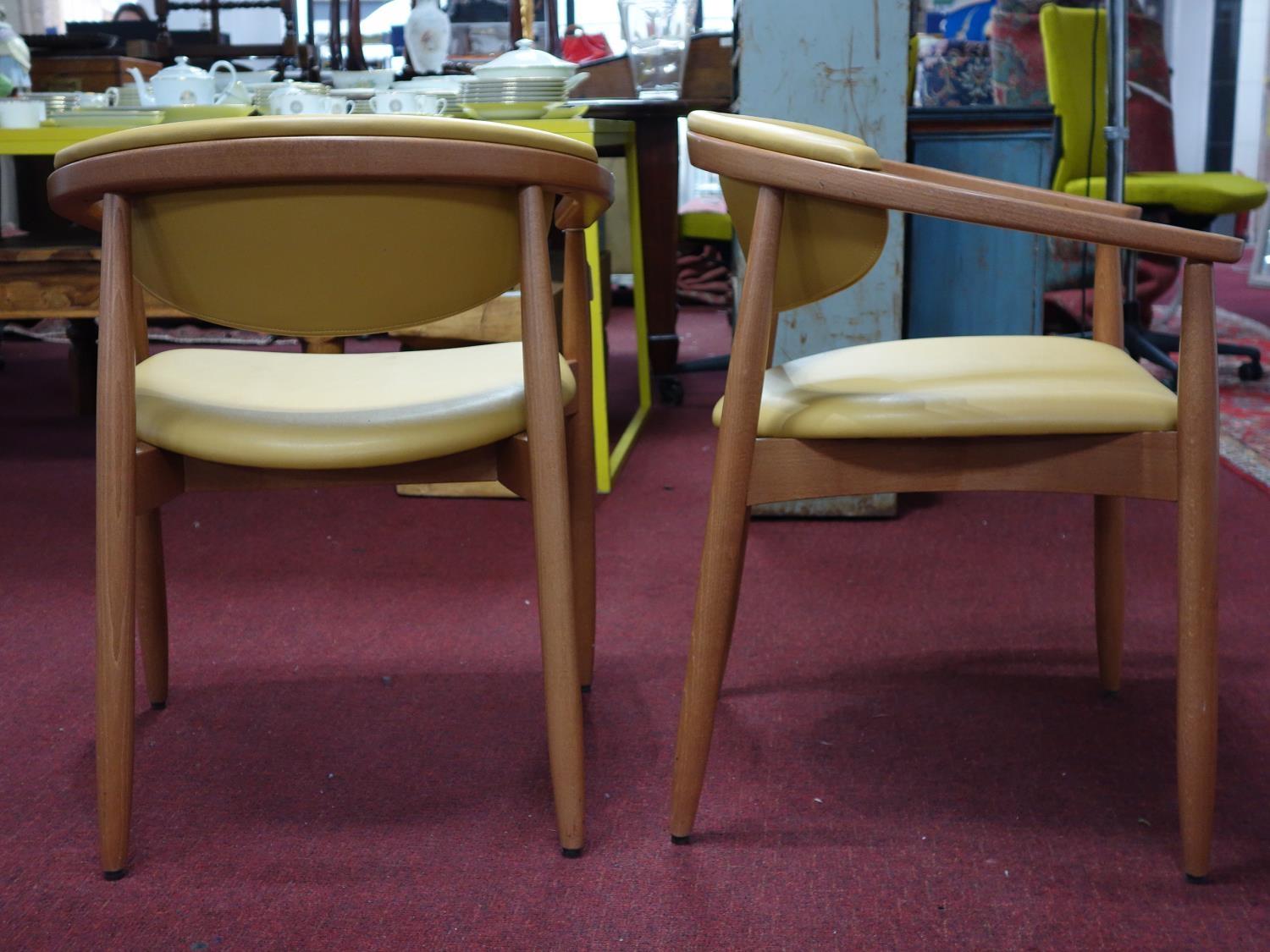 A set of 10 Kai Kristiansen style dining chairs - Image 3 of 3