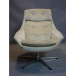 A vintage swivel chair, H.W Klein design