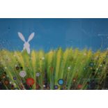 Rick Smith (Contemporary British), 'My Beautiful Meadow', acrylic on board, signed lower right, in