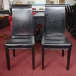 A pair of Lombok dining chairs of 'Canton' design