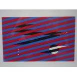 Yves Laloy (1920-1999), Composition, color silkscreen print, signed in pencil to lower right,