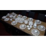An Epiag Czechoslovakian porcelain dinner service