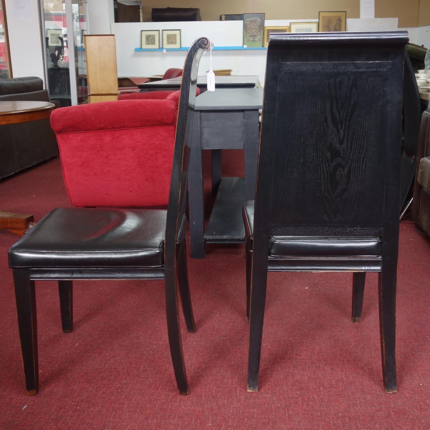 A pair of Lombok dining chairs of 'Canton' design - Image 2 of 3