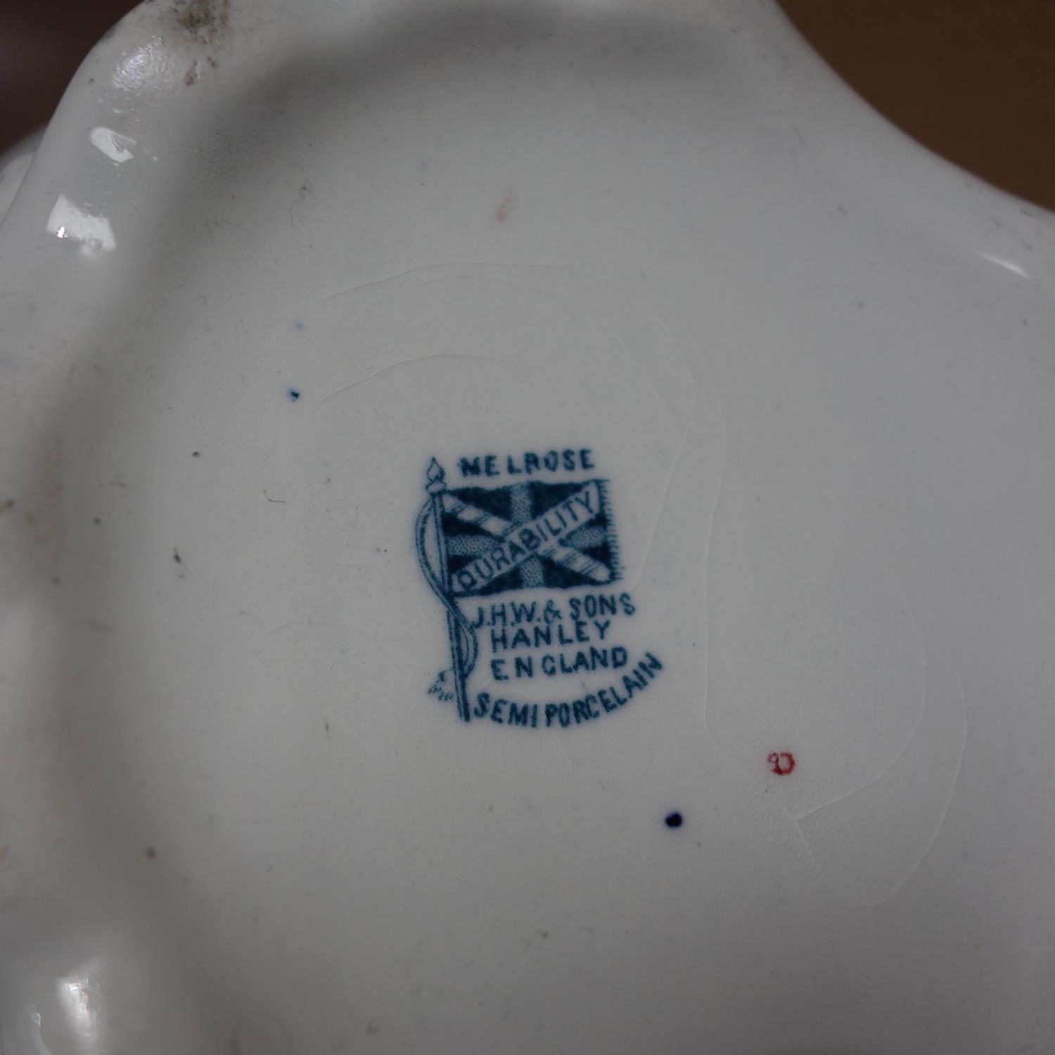 A collection of Victorian ceramics to include jugs, bowls, cheese dish etc - Image 7 of 7