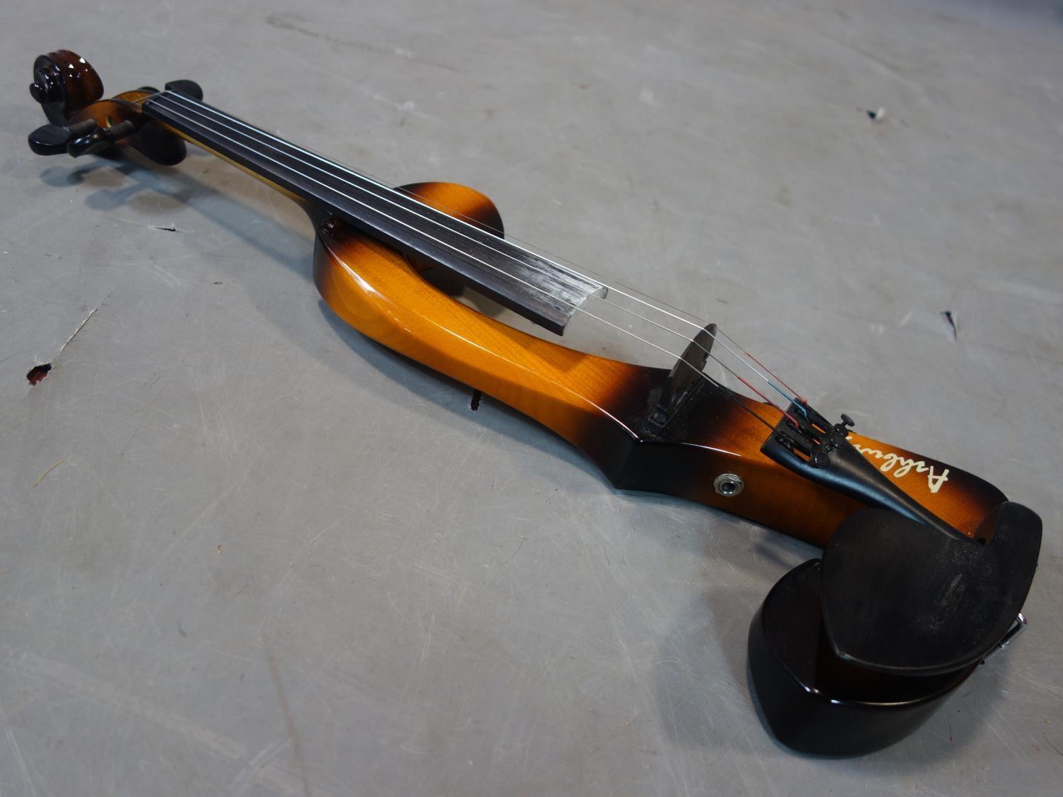 An Ashbury electric violin with carry case - Image 4 of 7