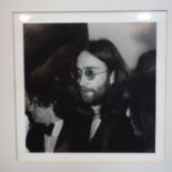 Stanley Reilly, a limited edition monochromatic photograph of John Lennon, with certificate of