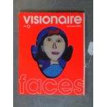 A limited edition of Visionaire faces no.9 summer 1993, numbered 783/1500